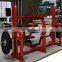 Bench press strength trainer hard pull arm back lever on stomach row lift reverse