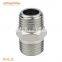 hose pipe brass screw pneumatic compression nipple pipe fittings bsp male threaded