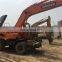Подержанная колёсная экскаватор Doosan DH210W, DH210-7, колёсный экскаватор, строительная техника Doosan