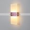 Modern Simple Bedside Foyer Minimalist Aluminium Corridor Sliver Black Gold LED Sconce Wall Lamp