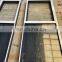 Custom new design bathroom burglar proof adjustable aluminum frame glass louver window price