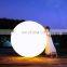 Build-in solar power cordless portable outdoor waterproof blinking flashing garden floating swimming pool LED ball lamp light Holiday Lighting