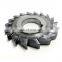 W6542 63 80 100mm HSS High speed white steel three side face milling cutter