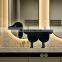 Creative Dog Shape Tissue Roll Homestar Animal Black Bathroom Toilet Paper Holder Stand