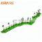 Adventure Gym Equipment Outdoor Obstacle Climbing Rope Course Playground