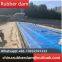 Water injection rubber dam, water retention dam, supply to inclined gas shield dam factory
