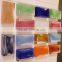 190*190*80mm Colored and Clear Glass Blocks /decorative seawave glass brick