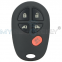 FCC GQ43VT20T Remote fob 5 button 315MHZ for Toyota Sienna PN 89742-AE030, 89742-AE031