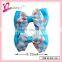 Delicate girls hair clip ribbon bow,baby boutique wholesale ribbon bow hairgrips