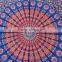 Best quality Tapestry couch cover embroidered twin size bedcover large indian tapestry mandala