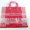 famous products made in China Square bottom die cut handle shoping plastic bag