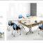 folding table with folding frame training table