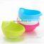 plastic fruit and vegetable storage basket with strainer