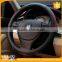 Factory Supply Bus Steering Wheel Cover , Custom Design Heated Genuine Leather Car Steering Wheel Cover
