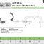 For Center Lathes and Metal Lathes Silver Steel Cabinet U Handle