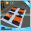 Portable weight scale mat for axle
