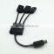 OEM micro usb hub line with high speed data transmission