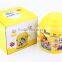 preschool portable and colorful three layer lunch box