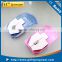 2016 Newest Transparent Optical Modern LED USB Wireless 3D Mouse Mice with Colorful LED Lighting