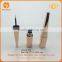 2015 fashionable electroplate flat shiny cosmetic tube for eyeliner