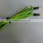 hot sale high quality colorful flat DC 3.5 cable