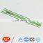 fashion contrast teeth long chain open end nylon zipper