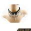 >>SW16464 latest design punk feather skull leather choker necklace/                        
                                                Quality Choice