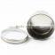 luxury round tin watch box