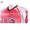 Customized college football sports wear china clothing Wholesale Custom Sublimated Rugby Jersey American football jersey