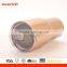 30oz Double wall insulated golden color spill proof lid beer tumbler mug