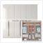 modern cheap bedroom furniture design wardrobe closet cabinet in white high gloss
