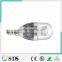 LED Candle bulb Silver 3W E14 dimmable led candle bulb Warm White high power Candle light