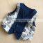 OEM service children denim waistcoat blue hot sale kids soft waistcoat