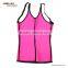 Pink shaper latex vest waist cincher