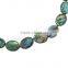 Abalone Shell Necklace, brass lobster clasp