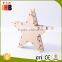 Custom made home display star shape wooden material wall decoration