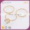 R63424I01 New Arrival different style gold plated natural big single stone ring designs for women