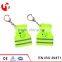 PVC high visibility safety reflective pendant