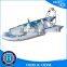 4.7m fiberglass hull inflatable RIB boat