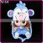 Knitted Newborn Baby Monkey Earflap Hat Crochet Baby Beanie Pattern Animal Hat