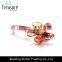 Fashion Design telephone cord hair accessories Pearl Jewelry