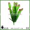 Wholeselling Artificial Succulent Cactus Plant Stem with Seven Stems in Green