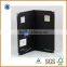 A4 size pu leather restaurant menu holder/menu folder for sale