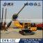 High strength highway guardrail pile driver equipment