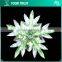 Clear 15MMX5MM 8MM Green Acrylic Star Silver Metal Pin Rhinestone Brooches