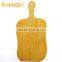 mango wood proffesional fish vegetable cutting board with weight