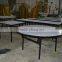folding table round