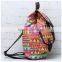 Girls Canvas Travel Bag Satchel Backpack Rucksack Shoulder Strap School Bag