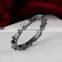 Factory Wholesale High-grade brass Gold plating Gear Ring Export direct selling Europe and America ring