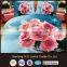 High quality 3D 100% cotton reactive flower bedding line